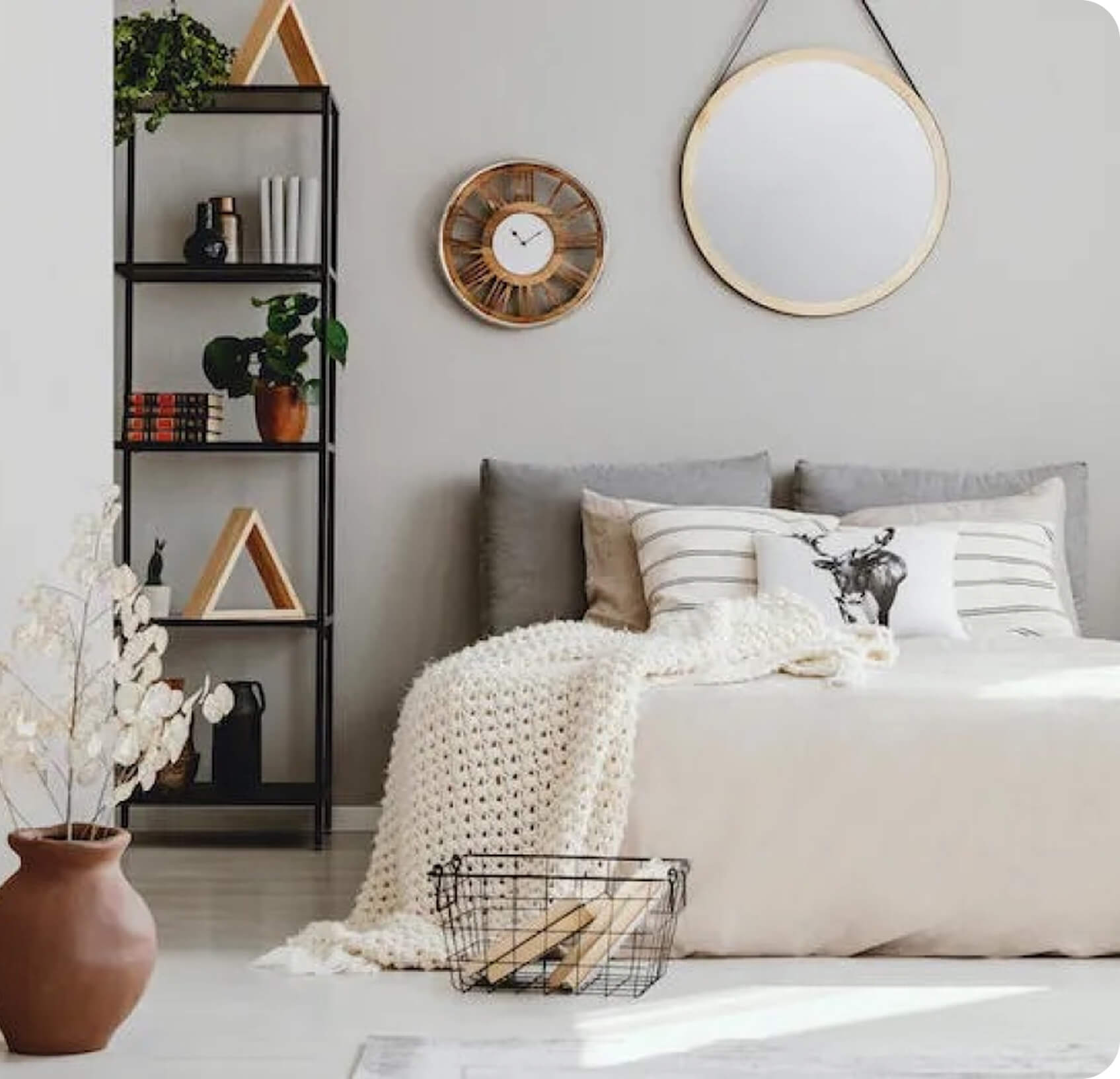 Тазалангандан кийин конок бөлмөсүн тазалаңыз